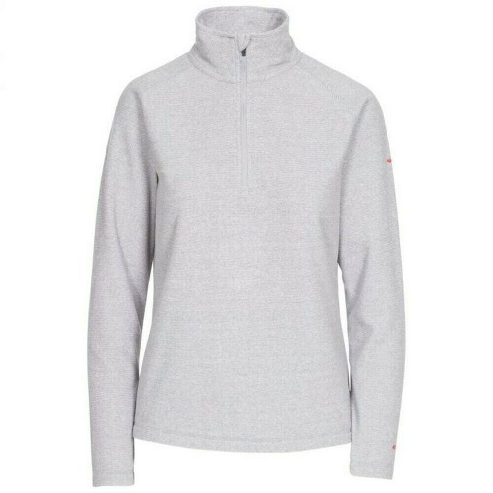 Trespass Womens/Ladies Meadows Fleece Top / Platinum